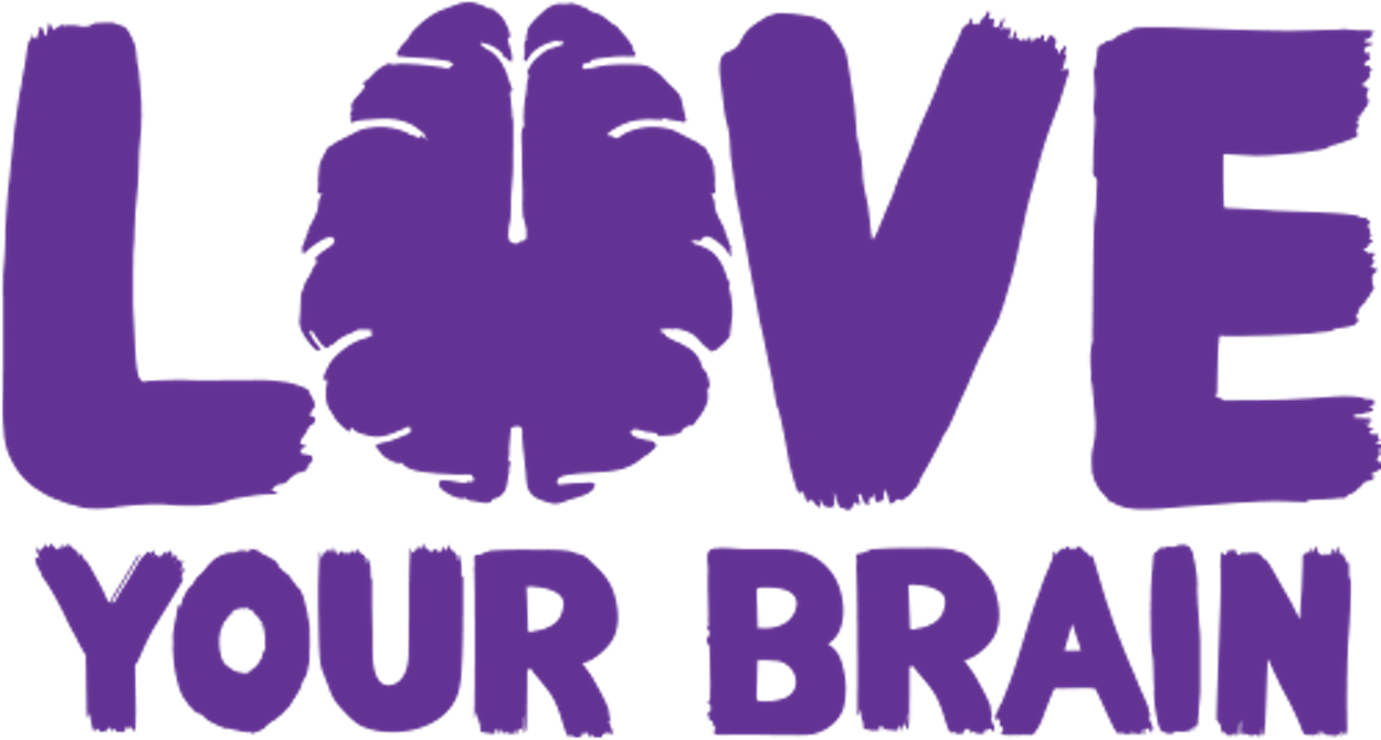 Love Your Brain Foundation - Love Your Brain Logo Clipart (1250x688), Png Download