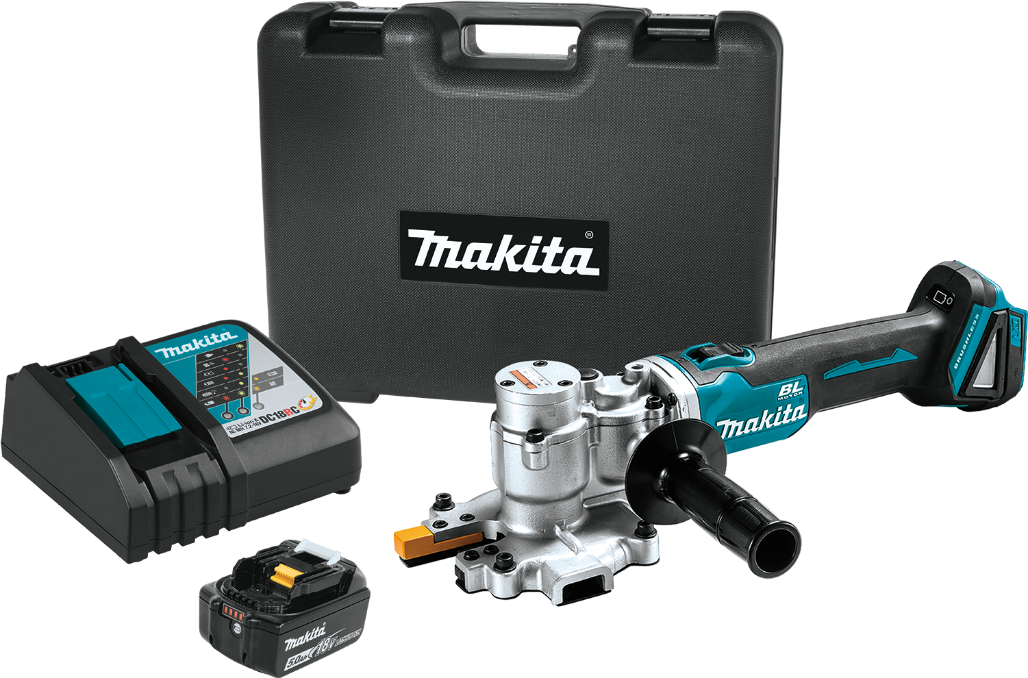 18v Lxt® Lithium‑ion Brushless Cordless Steel Rod Flush‑cutter - Makita Cordless Cable Cutter Clipart (1500x1500), Png Download