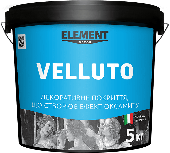 Decorative Finish Velluto "element Decor" - Arte Veneziano Element Decor Clipart (724x651), Png Download