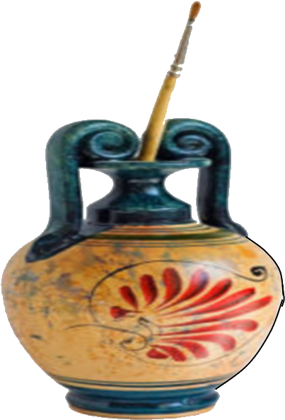 Arte Grega Photo Arte Grega Pintura Zpsf82db626 - Earthenware Clipart (600x600), Png Download