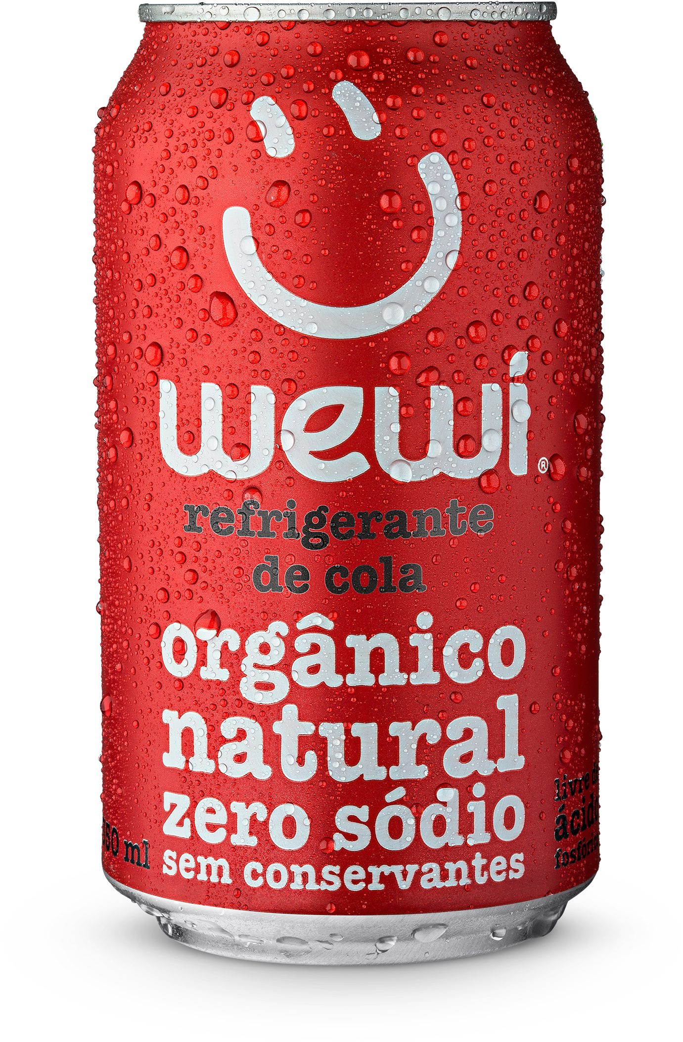 Refrigerante Orgânico De Cola 350ml Wewi - Wewi Clipart (1844x2619), Png Download