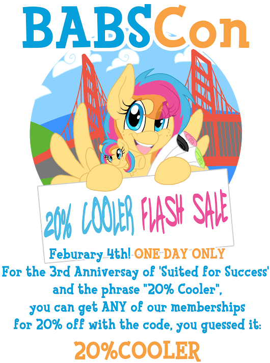 Babscon 20% Off Flash Sale - Cartoon Clipart (530x714), Png Download
