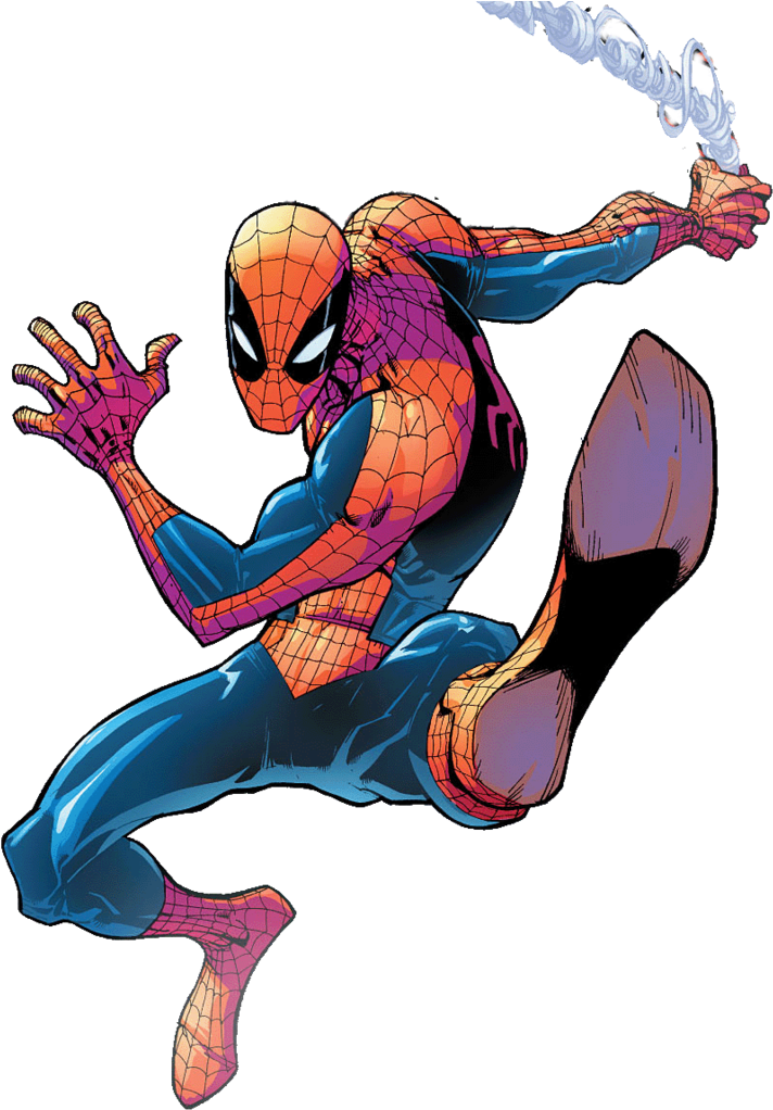 Spider Man Png 174602 - Amazing Spiderman Big Time Clipart (745x1073), Png Download
