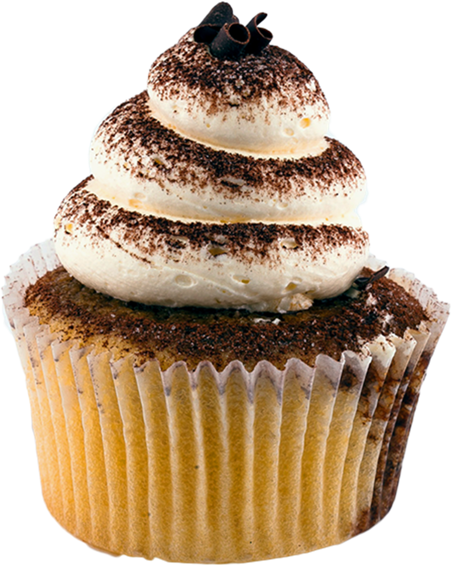 Winter Collection - Tiramisu Cupcake Png Clipart (1280x1280), Png Download