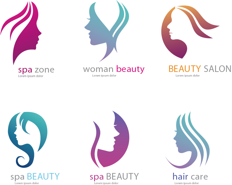 Salons Salon Beauty Parlour Nail Flag Logo Clipart - Logotipo De Salão De Beleza Png Transparent Png (811x648), Png Download
