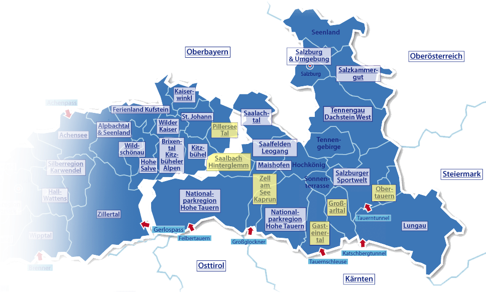 Llegamos A Zell Nevando, Pero El Anticiclón Se Iba - Österreich Hohe Tauern Karte Clipart (967x600), Png Download