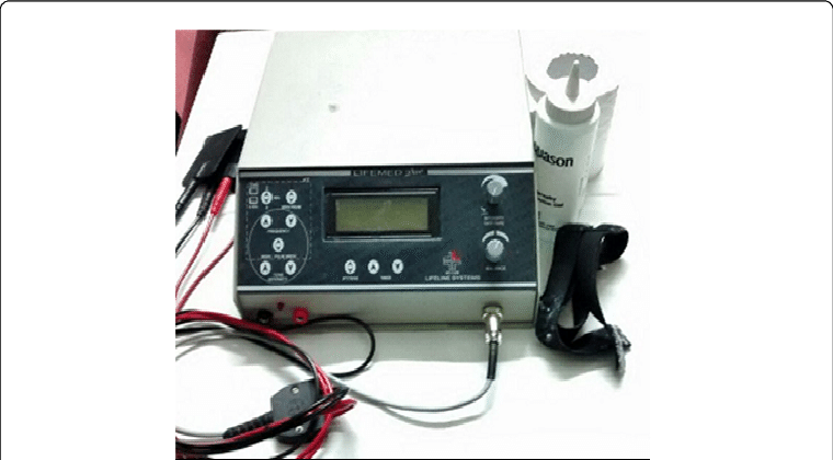 Ift, Electrodes, Aquason Gel, Straps And Tissue Paper - Power Strip Clipart (760x420), Png Download