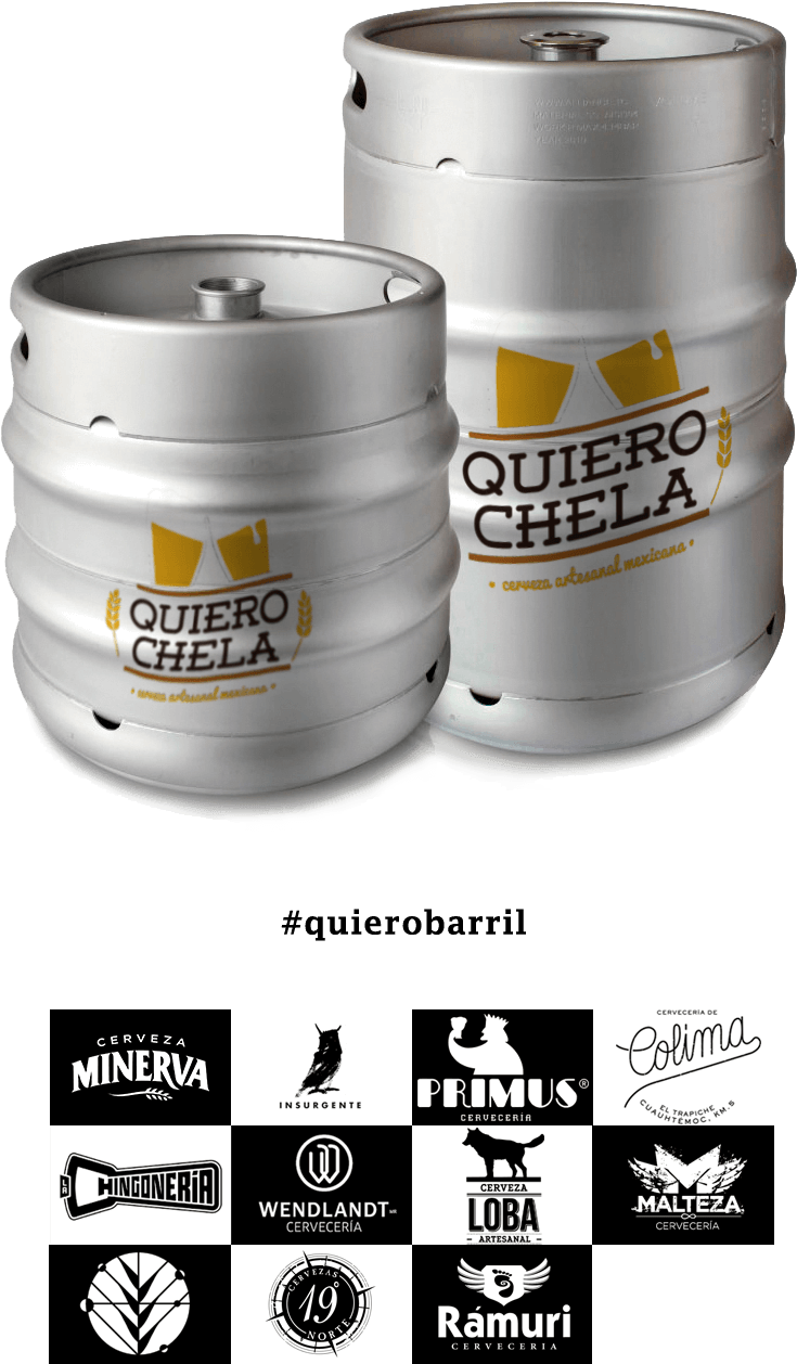 Cerveza De Barril Quiero Chela - Box Clipart (934x1341), Png Download