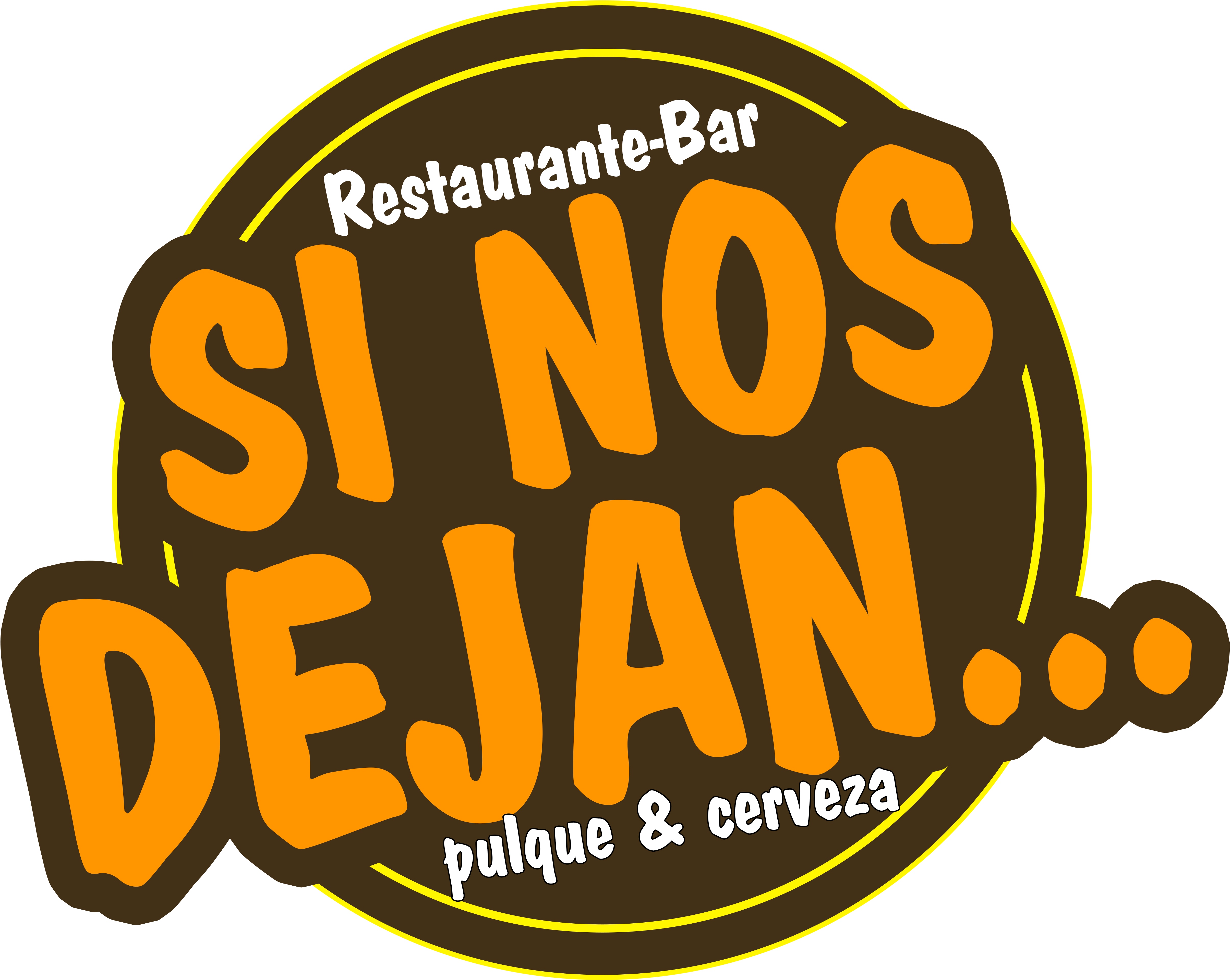 Si Nos Dejan, Pulque & Cerveza - Illustration Clipart (5000x5000), Png Download