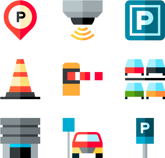 Parking - Graphic Design Clipart (600x564), Png Download