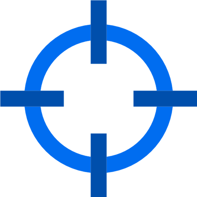 Objetivo Icono Vectorial Gratis Diseñado Por Freepik - Sniper Aim Logo Clipart (1200x630), Png Download