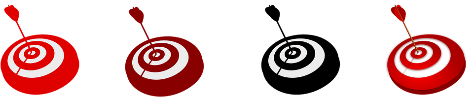 Objetivo, Vista, Flecha - Freccia Bersaglio Png Clipart (960x480), Png Download