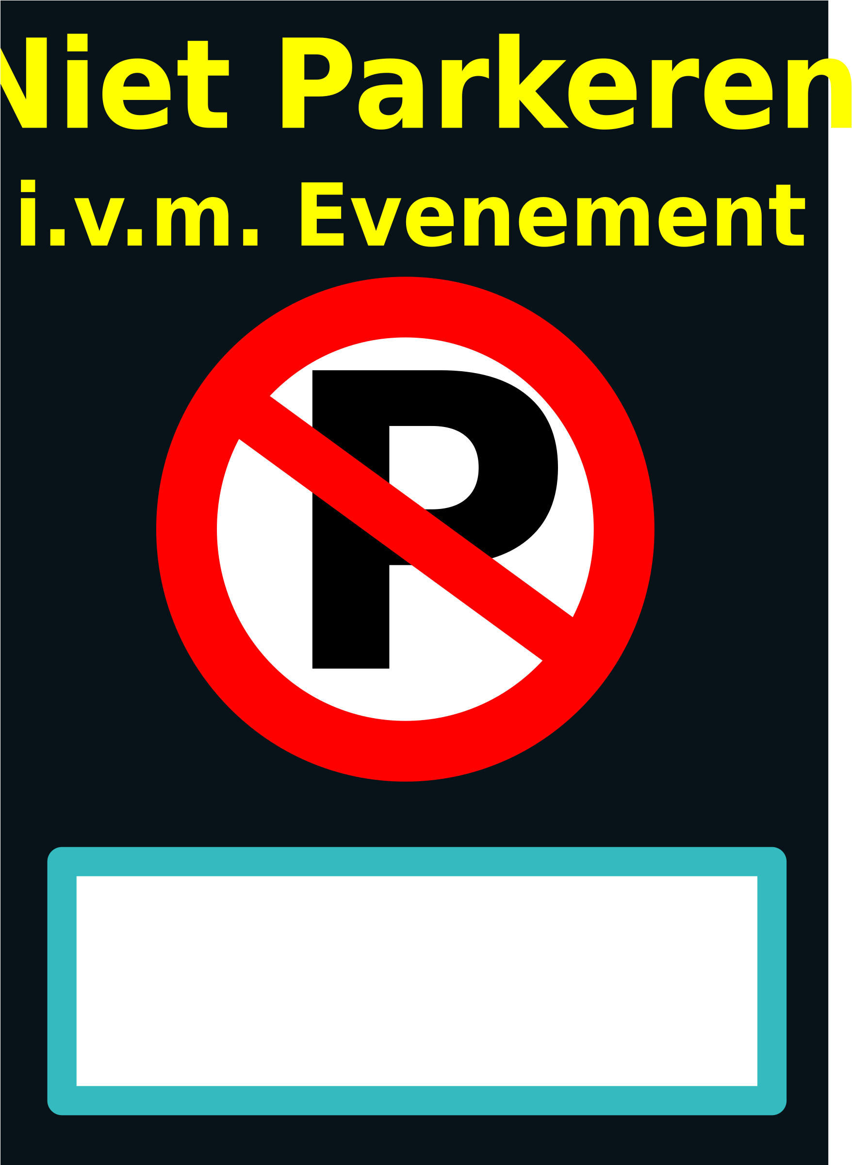 This Free Icons Png Design Of No Parking Event Clipart (5096x2400), Png Download