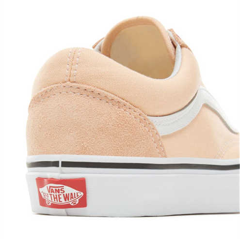Zapatillas Vans Modelo Old Skool En Color Melocotón - Suede Clipart (1000x493), Png Download