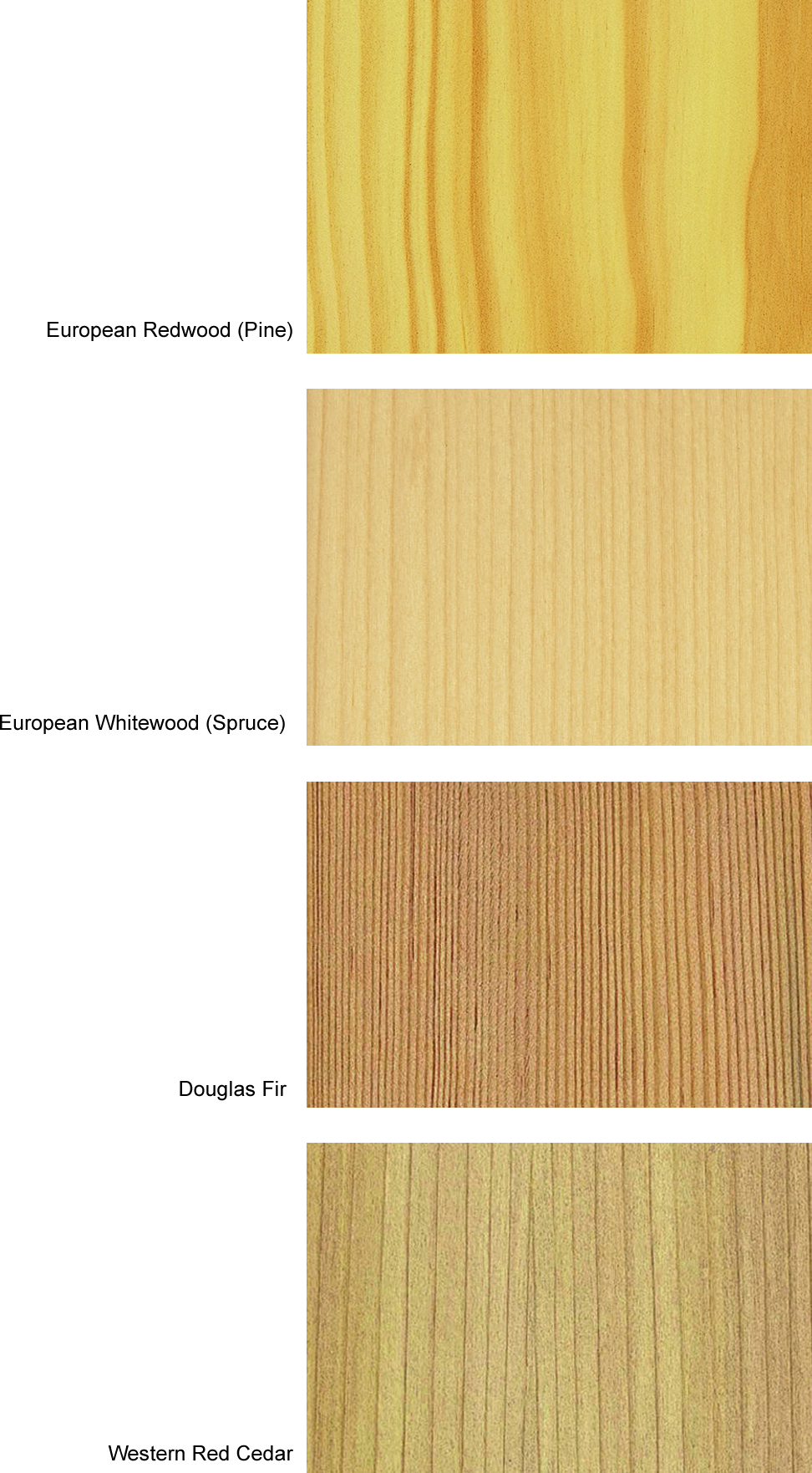 Timber Species Choosing Wood - European Redwood Clipart (972x1762), Png Download