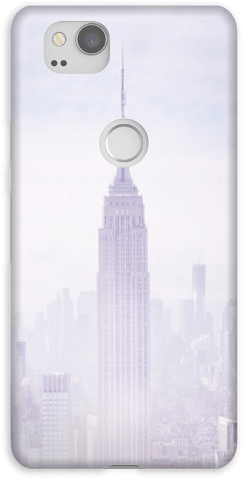 Empire State Of Mind Case Pixel - Mobile Phone Case Clipart (484x800), Png Download