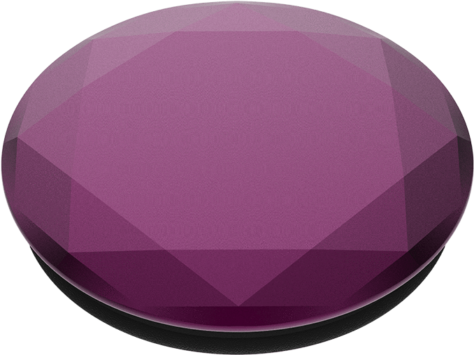 Metallic Diamond Mystic Violet - Circle Clipart (989x1000), Png Download