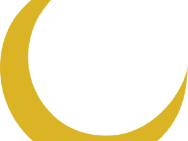Moon Clipart Crescent - Circle - Png Download (640x480), Png Download