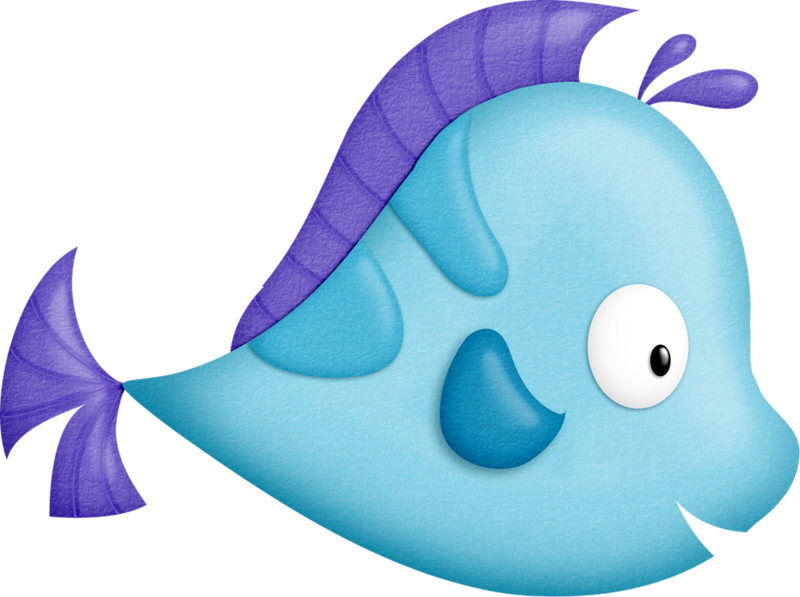 Creatures Clipart Ocean Theme - Marine Life - Png Download (800x597), Png Download