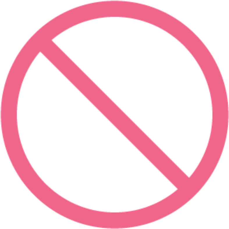No Metallic - No Thumb Sucking Sign Clipart (800x800), Png Download