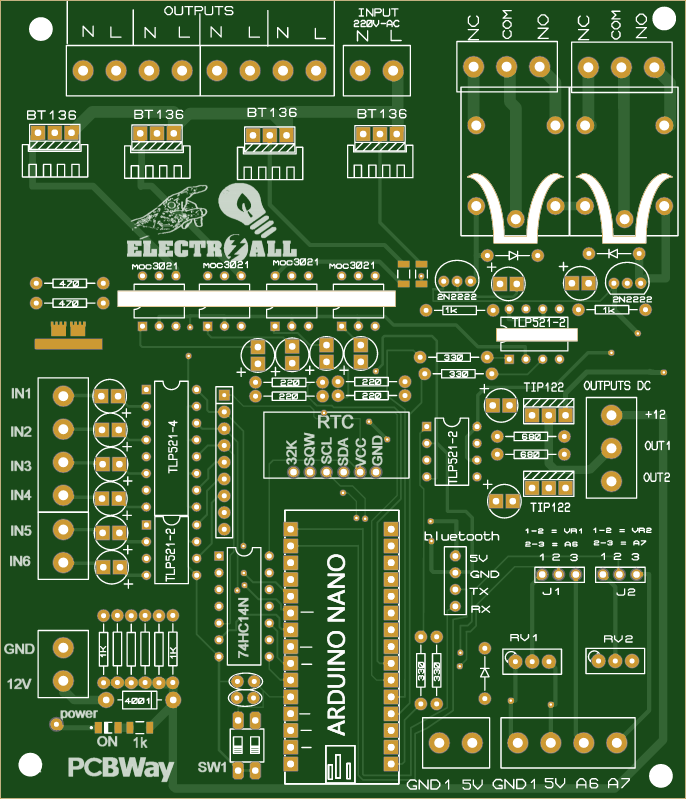 Tarjeta De Control Para Las Industrias Altamente Aislados - Electronics Clipart (686x799), Png Download