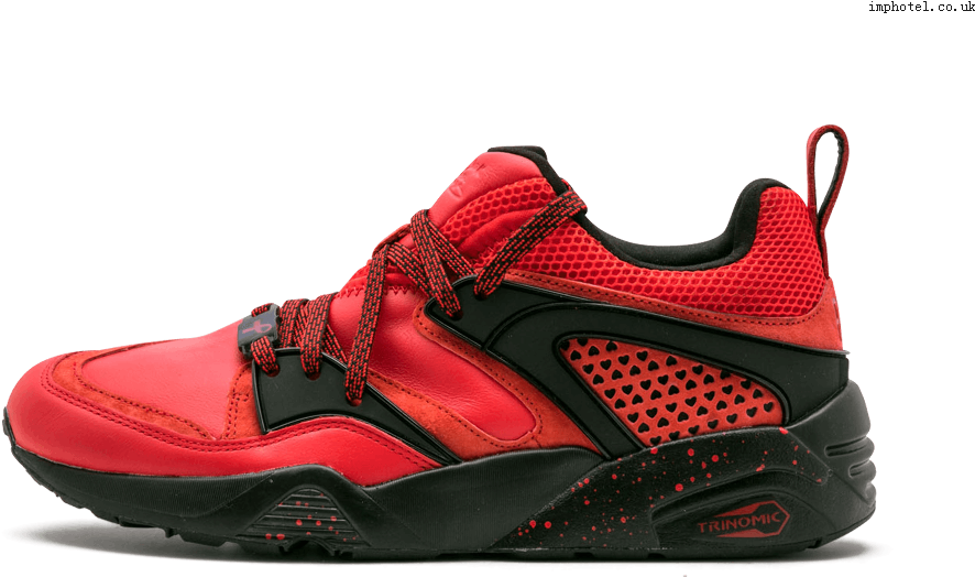 Bog Red Rise X Puma "red Rise" - Sneakers Clipart (1000x600), Png Download