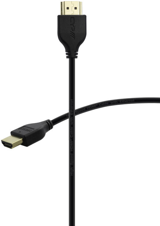 Ultra Slim Hdmi2 - Usb Cable Clipart (598x900), Png Download