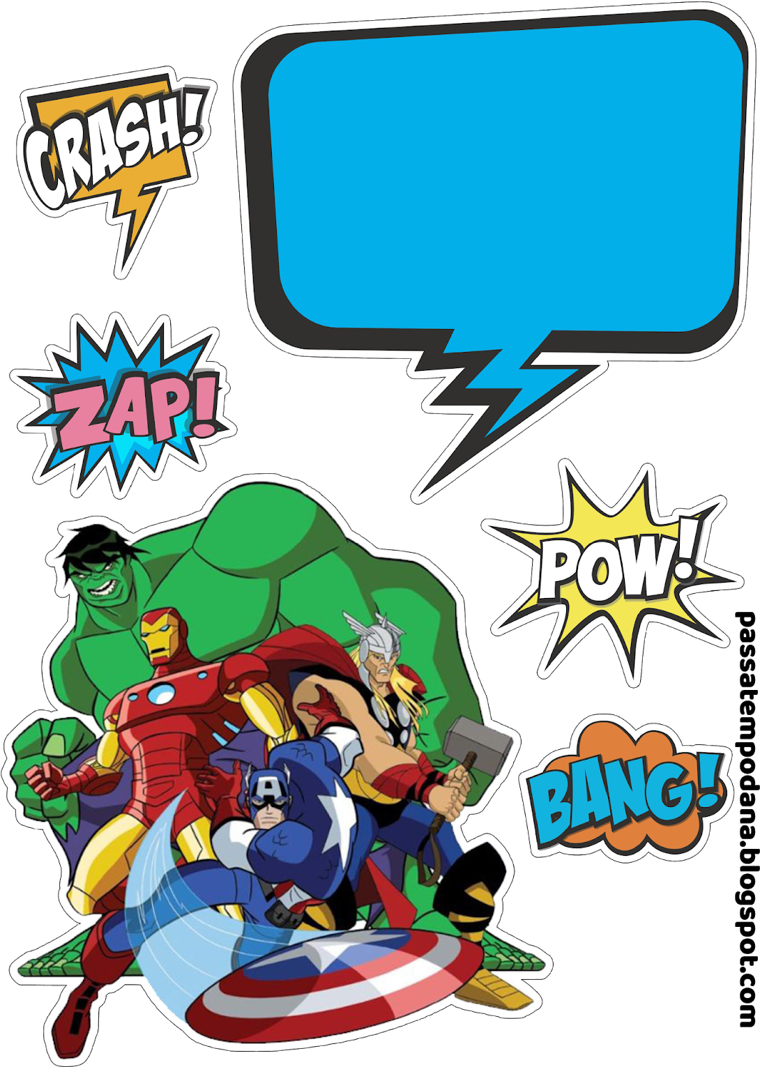 Marvel The Avengers - Avengers Earth's Mightiest Heroes Clipart (1090x1531), Png Download