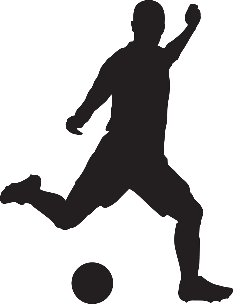 Soccer - Soccer 01 Wall Decal Clipart (800x1040), Png Download