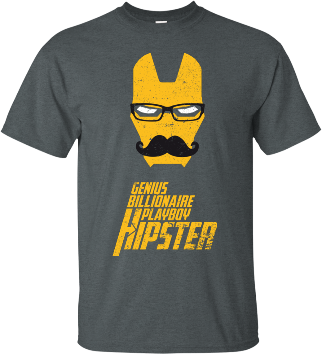 Hipster Man Png - Iron Man Clipart (1039x1143), Png Download