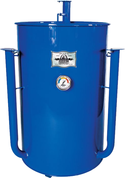 Gateway Drum Smoker 55 Gallon - Cabelas Gateway Drum Smoker Clipart (495x701), Png Download