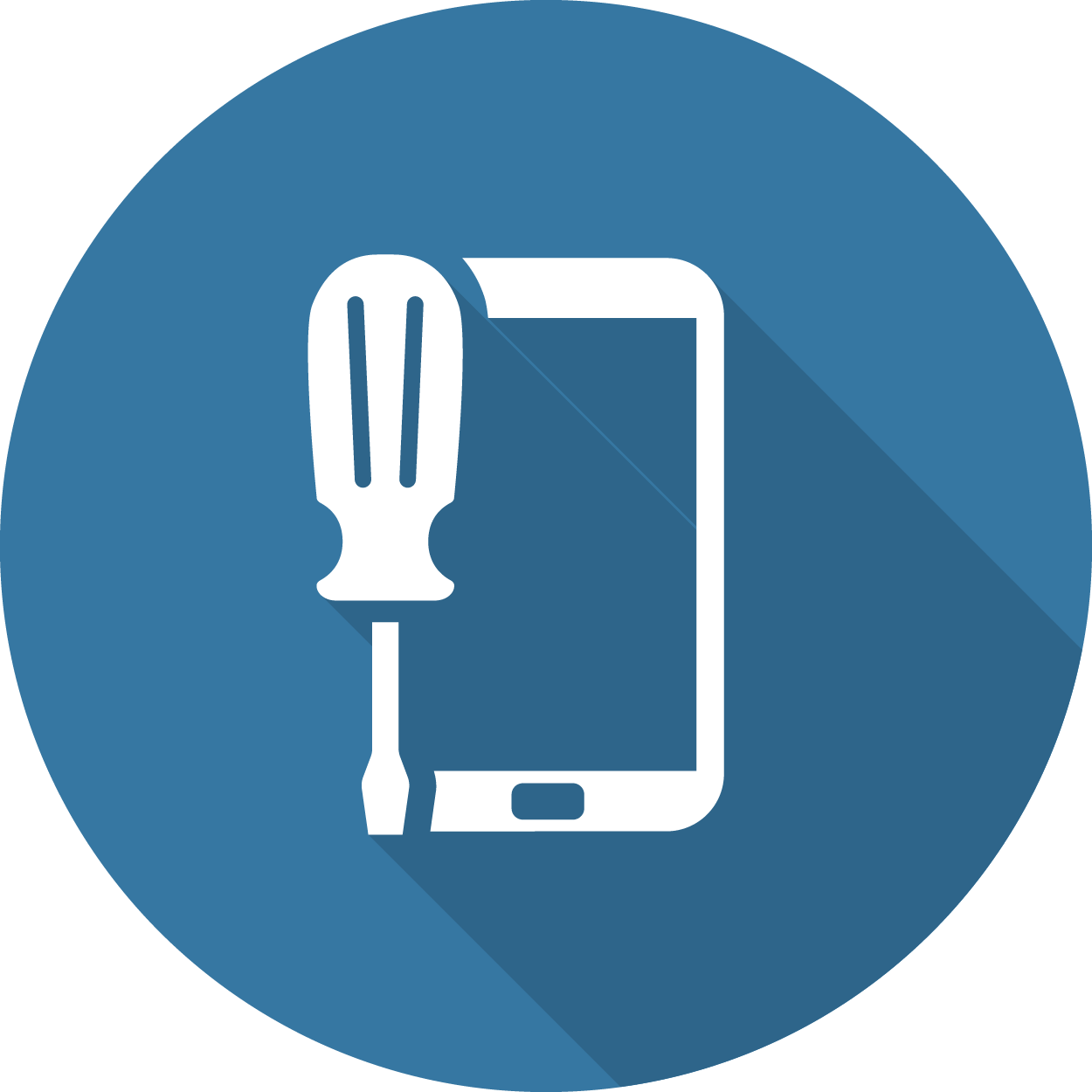 Quality Parts - Transparent Phone Repair Vector Clipart (1250x1250), Png Download