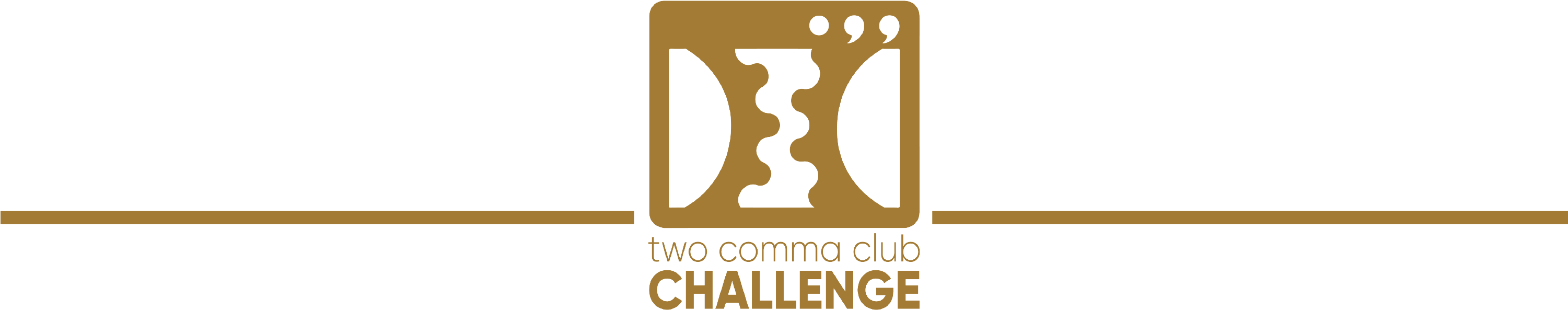 Custom Javascript / Html - 2 Comma Club Png Clipart (3000x625), Png Download