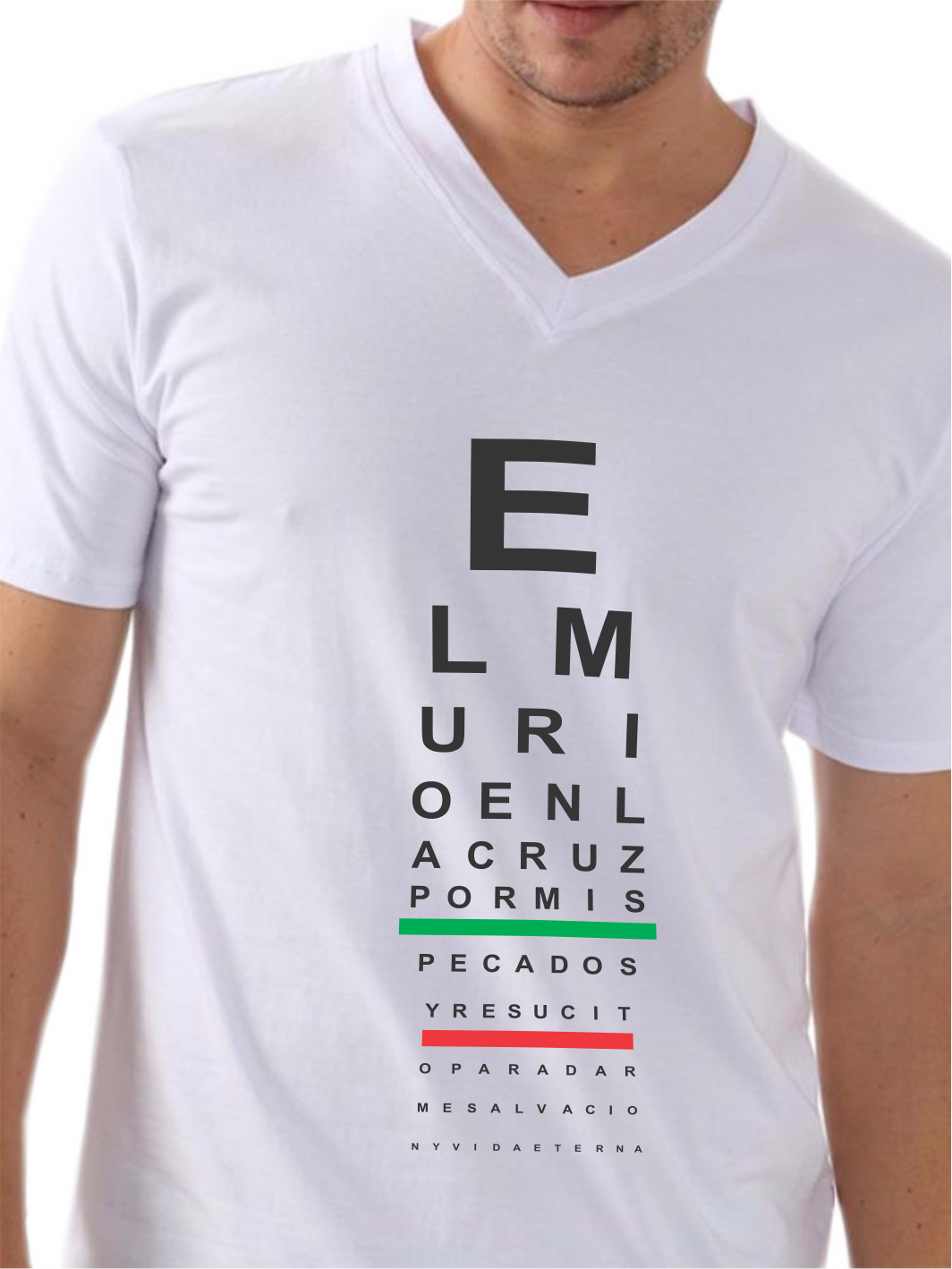 Camiseta Blanca En Polialgodón Cuello En V Para Hombre - Camisetas Polialgodon Clipart (1064x1418), Png Download