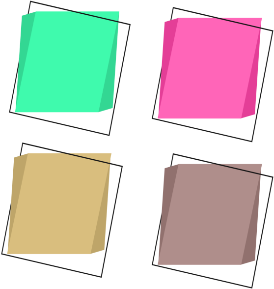 Vector Set Vintage Clipart (558x588), Png Download