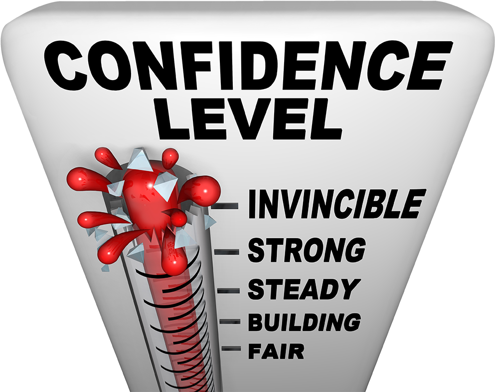 08 Aug 7 Ways To Become More Confident At Your Job - More Confidence Clipart (1000x867), Png Download
