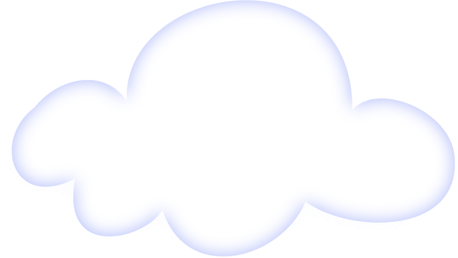 Enchanted Garden Clipart - Nubes De Peppa Pig - Png Download (1600x902), Png Download