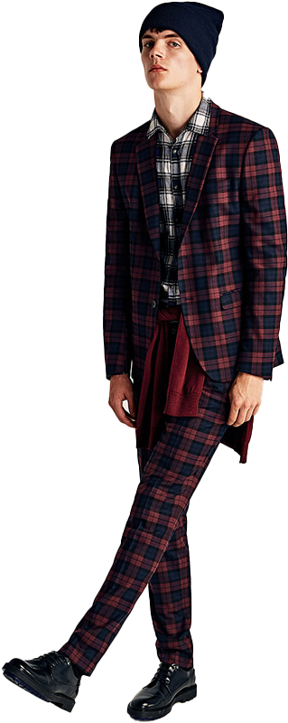 Hipster - Trajes De Zara Man Clipart (686x850), Png Download