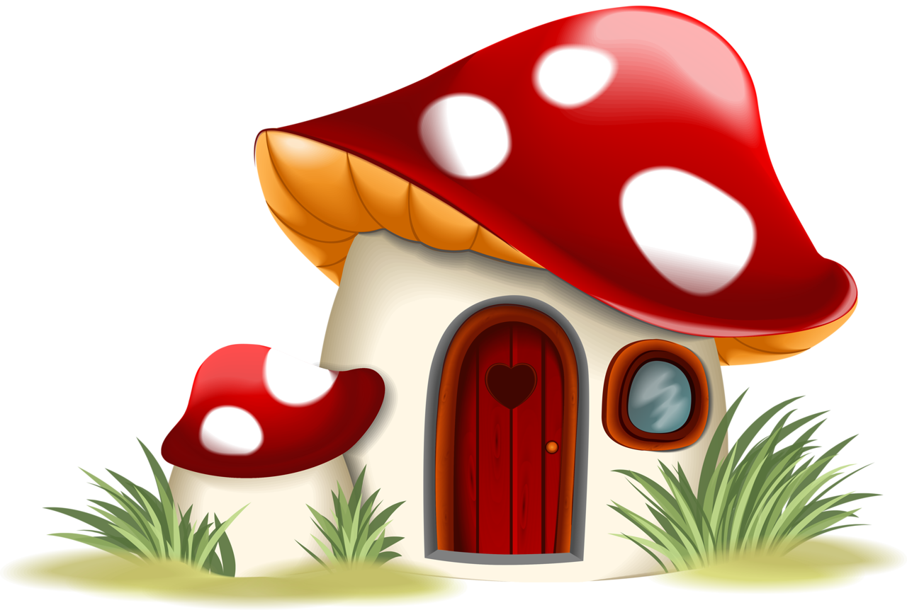 Fairy Garden Clipart , Png Download - Casa Seta Pitufo Transparent Png (1280x862), Png Download