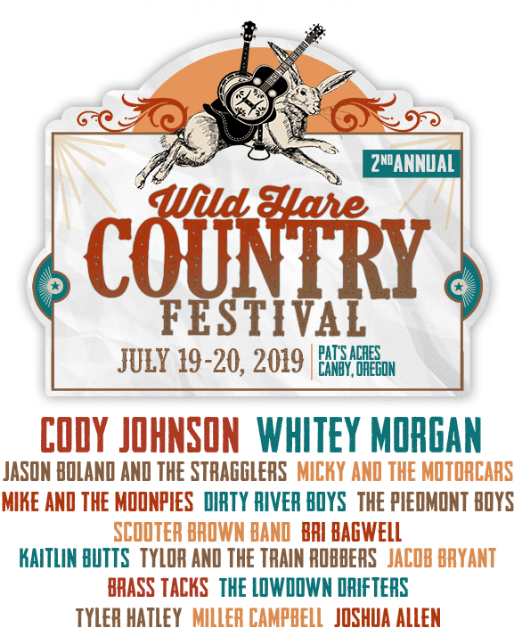 Wild Hare Country Fest - Illustration Clipart (762x762), Png Download