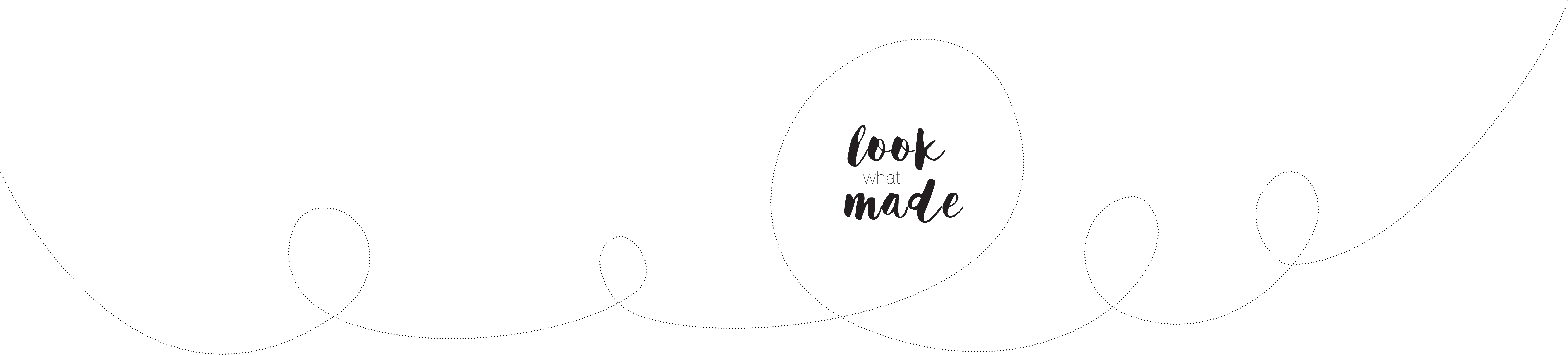 Look What I Made - Circle Clipart (8169x1851), Png Download