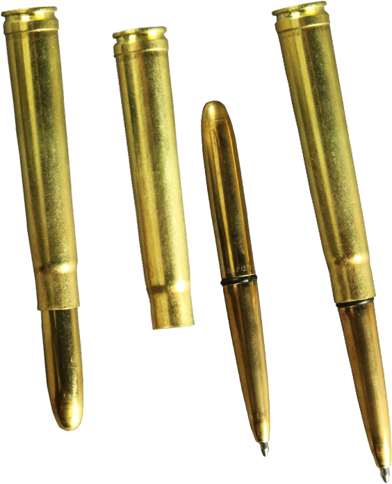 375 Mag Brass Bullet Pen Brass Bullet Clipart Large Size Png Image