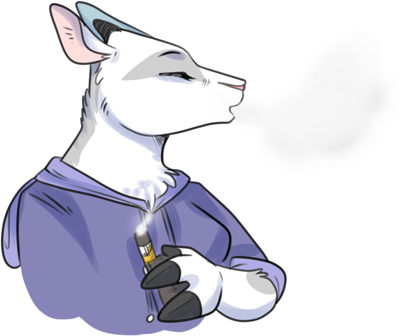 Do You Vape Dude By Saimistu - Cartoon Clipart (829x677), Png Download