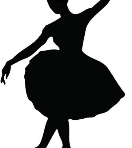 Ballet Clipart Ballet Dancing - Silhouette Of A Ballet Dancer - Png Download (640x480), Png Download