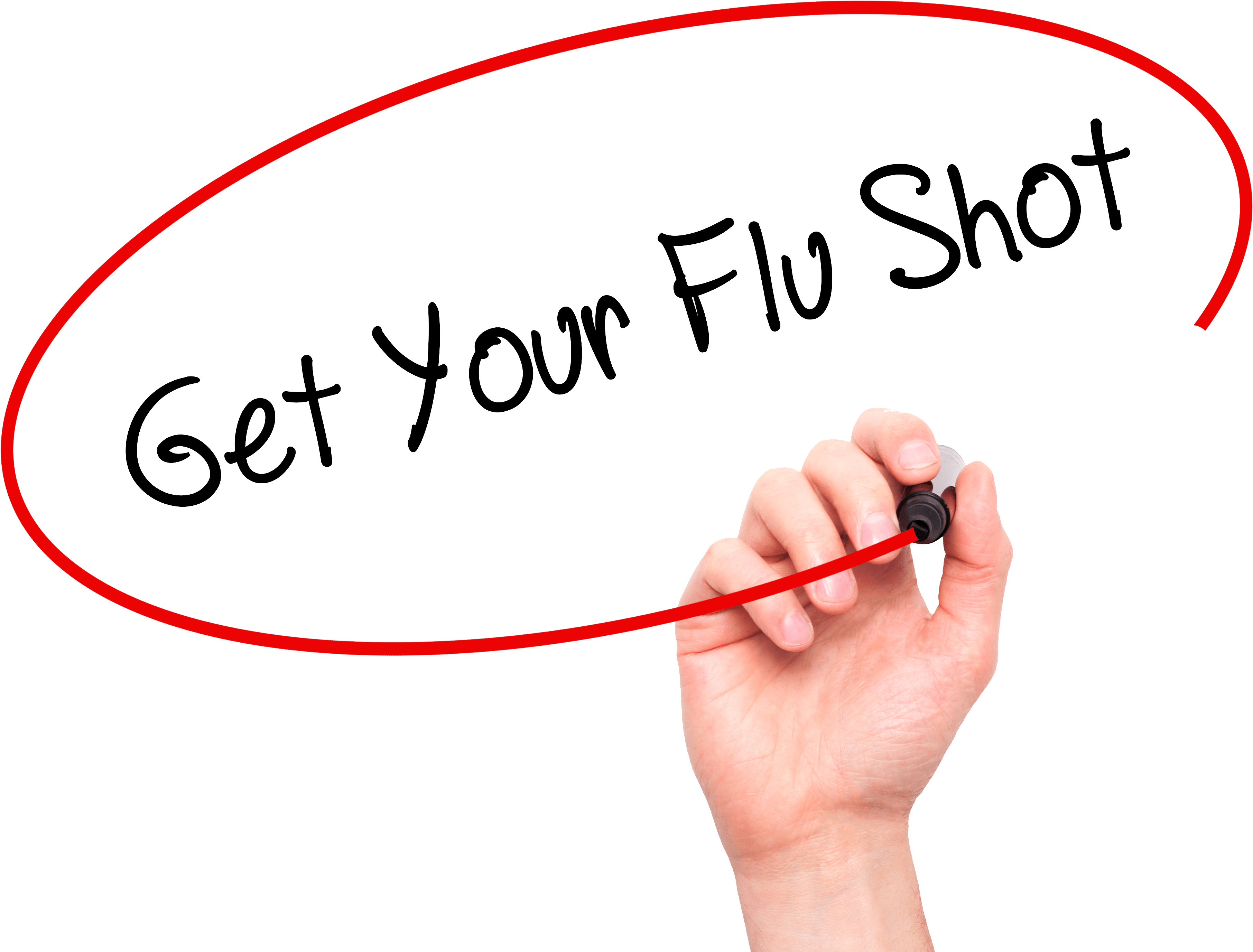 What Is Flu A Contagious Respiratory Illness Caused - Get Your Flu Shot Transparent Clipart (3800x2848), Png Download