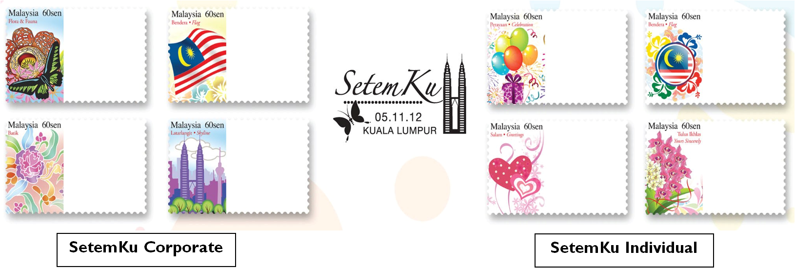 Image - “ - Setemku Pos Malaysia Clipart (1630x550), Png Download