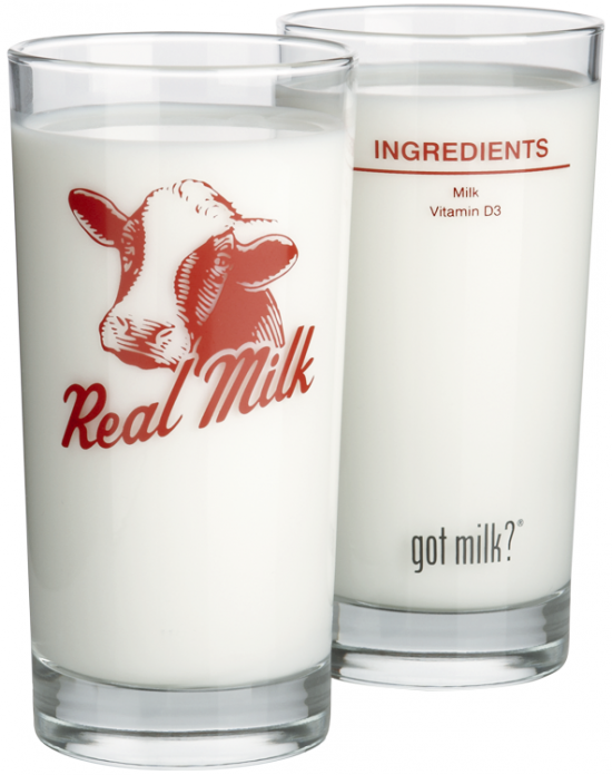 Got Milk Clipart (550x696), Png Download