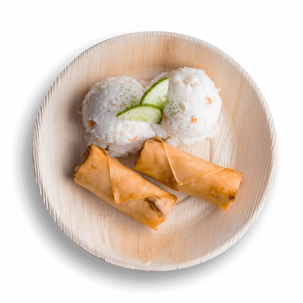Snack Springroll Mobile - Chimichanga Clipart (1000x1000), Png Download