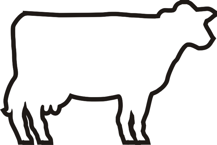 And Animal Rights Advocates Posting Reminders In Online - Dairy Cow Clipart (696x466), Png Download