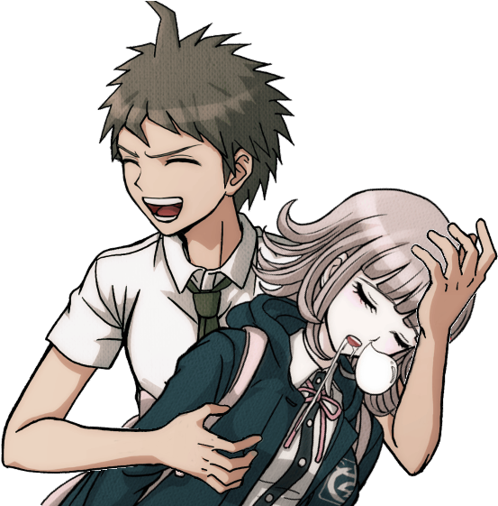 View Samegoogleiqdbsaucenao Bullying Hey~ Hey~ , - Hajime Hinata Full Body Sprites Clipart (960x560), Png Download